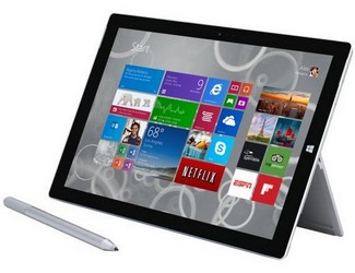 Замена батареи на планшете Microsoft Surface Pro 3 в Екатеринбурге